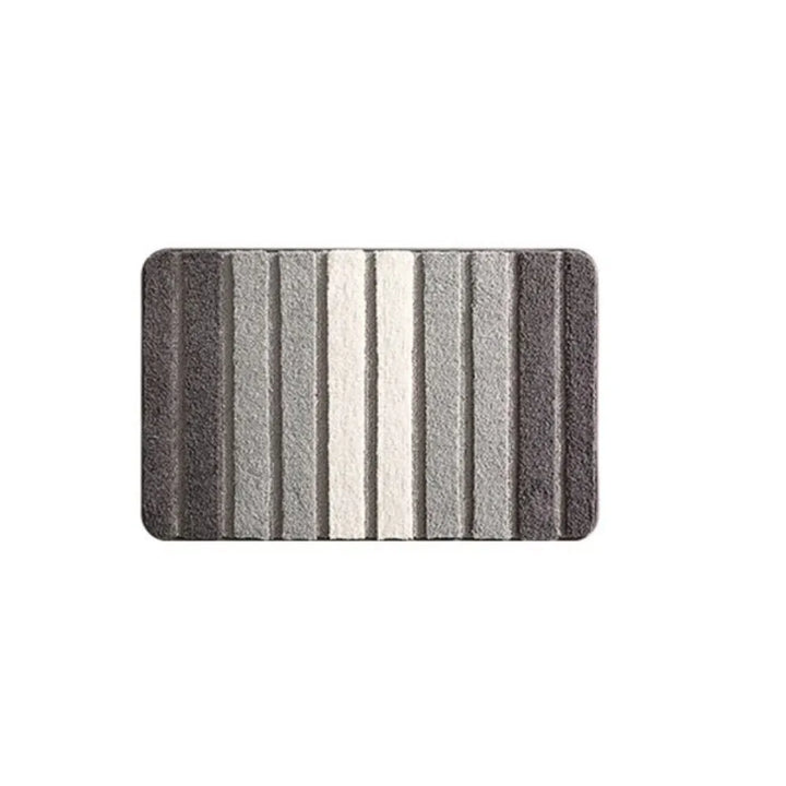 AquaLoom Tapis de Bain | Rayé | Doux & Antidérapant | 40 x 60 cm | Plusieurs Couleurs