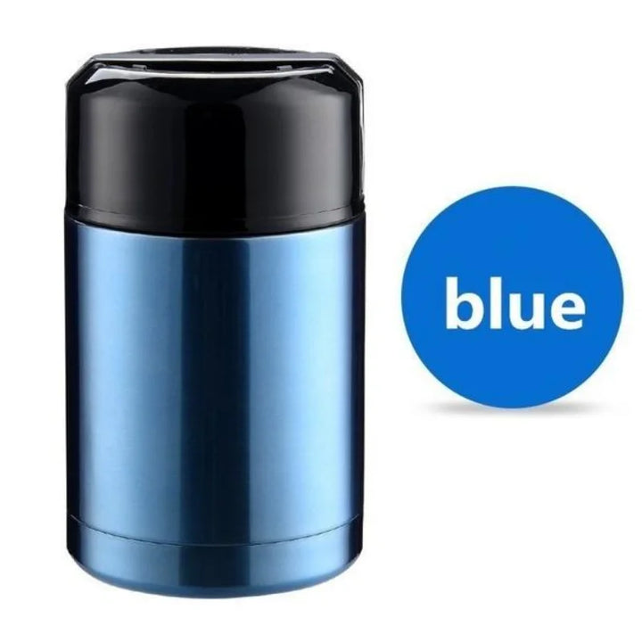 Hotoria Thermo Lunchbox | Boîte à lunch thermo | Récipient isolant en acier inoxydable | 800 ml / 1000 ml | Maintien au chaud & cuisson sans électricité