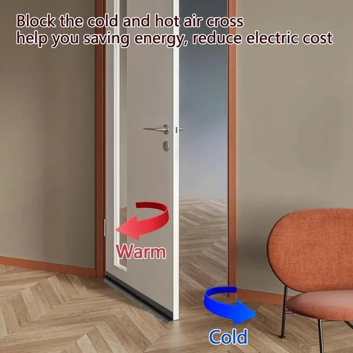 Joint de porte FlexGuard | Résistant à la chaleur & à l'abrasion | Pour portes & fenêtres | En 4 couleurs