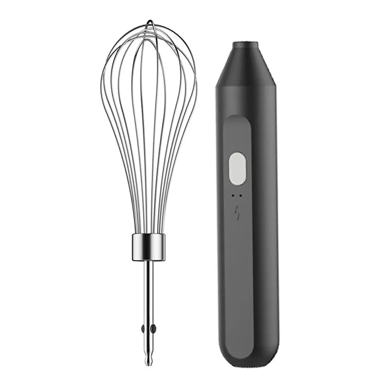 Frothix | Mousseur à lait électrique & batteur à main | Acier inoxydable | Pour café, lait & œufs | Rechargeable & polyvalent