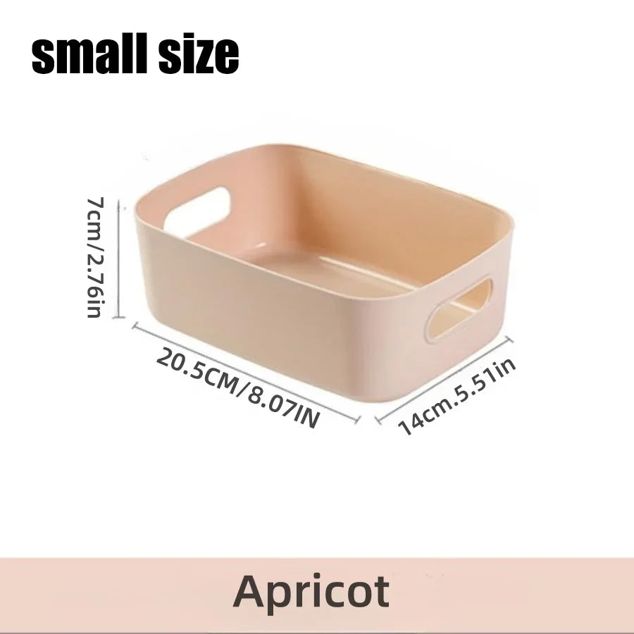 Boîte de rangement Orglino en PP | Empilable & Polyvalente | Pour la salle de bain, la cuisine, le maquillage & le bureau | En 3 tailles & 3 couleurs