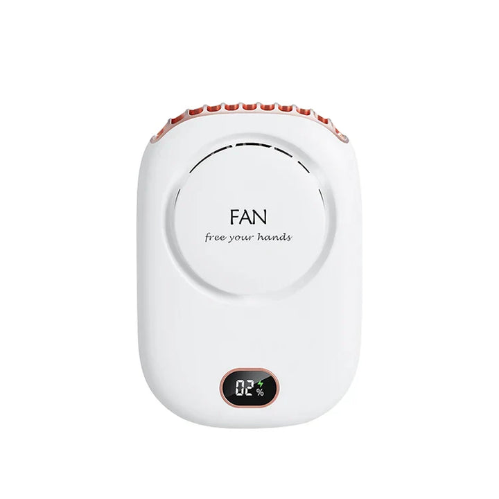 VENTIWISE Mini-Ventilateur | Turbo 3 Vitesses | Affichage LED & Batterie 2000 mAh | Compact & Rechargeable