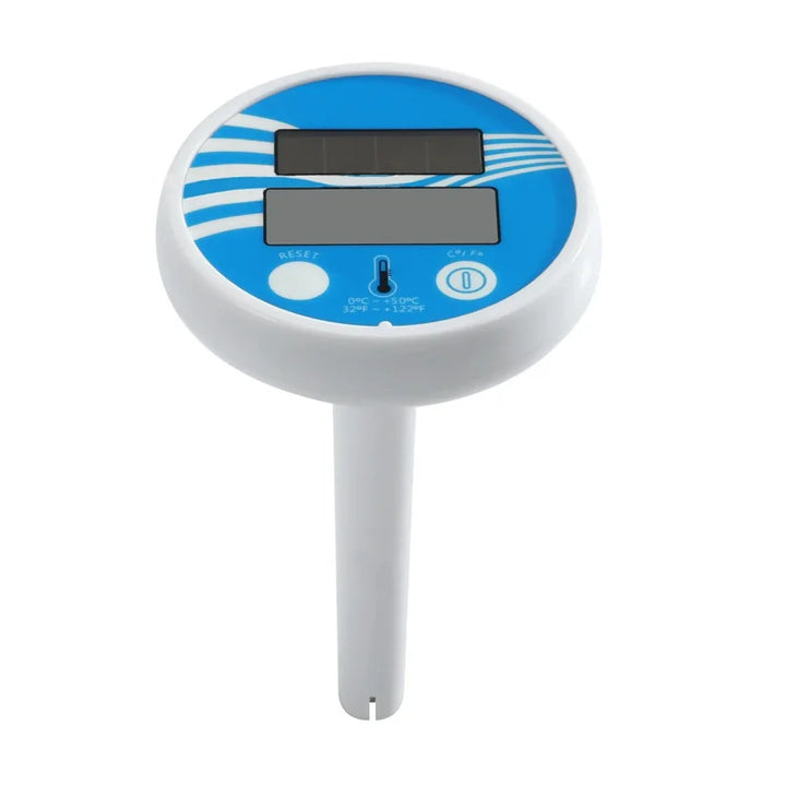 THERMAFLOAT Thermomètre de piscine | Thermomètre flottant pour piscine et spa | Indicateur de température 0–50 °C | Incassable et résistant aux intempéries