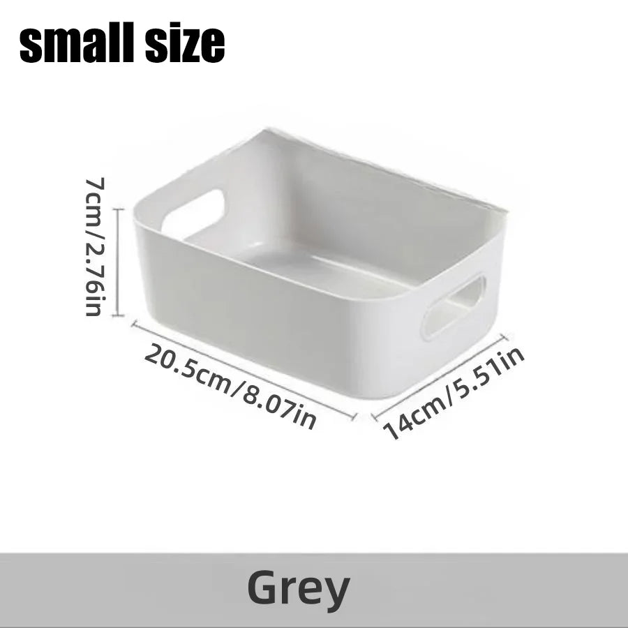 Boîte de rangement Orglino en PP | Empilable & Polyvalente | Pour la salle de bain, la cuisine, le maquillage & le bureau | En 3 tailles & 3 couleurs
