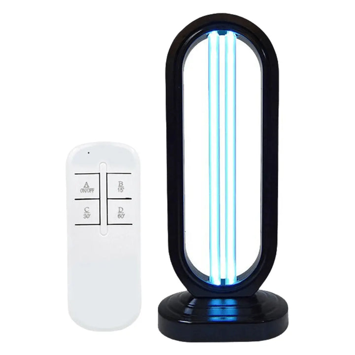 Lampe de désinfection Purevia UV-C | 38W | Avec télécommande & 3 niveaux de minuterie | UV + Ozone | 41,5 × 18 cm