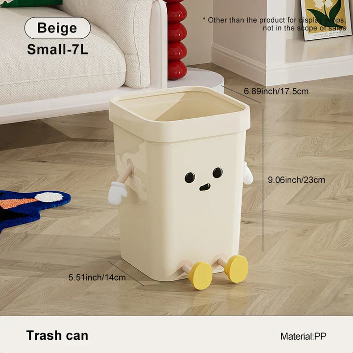 Formeco Design Poubelle sans couvercle | Moderne & Pratique | 7L / 12L / 16L