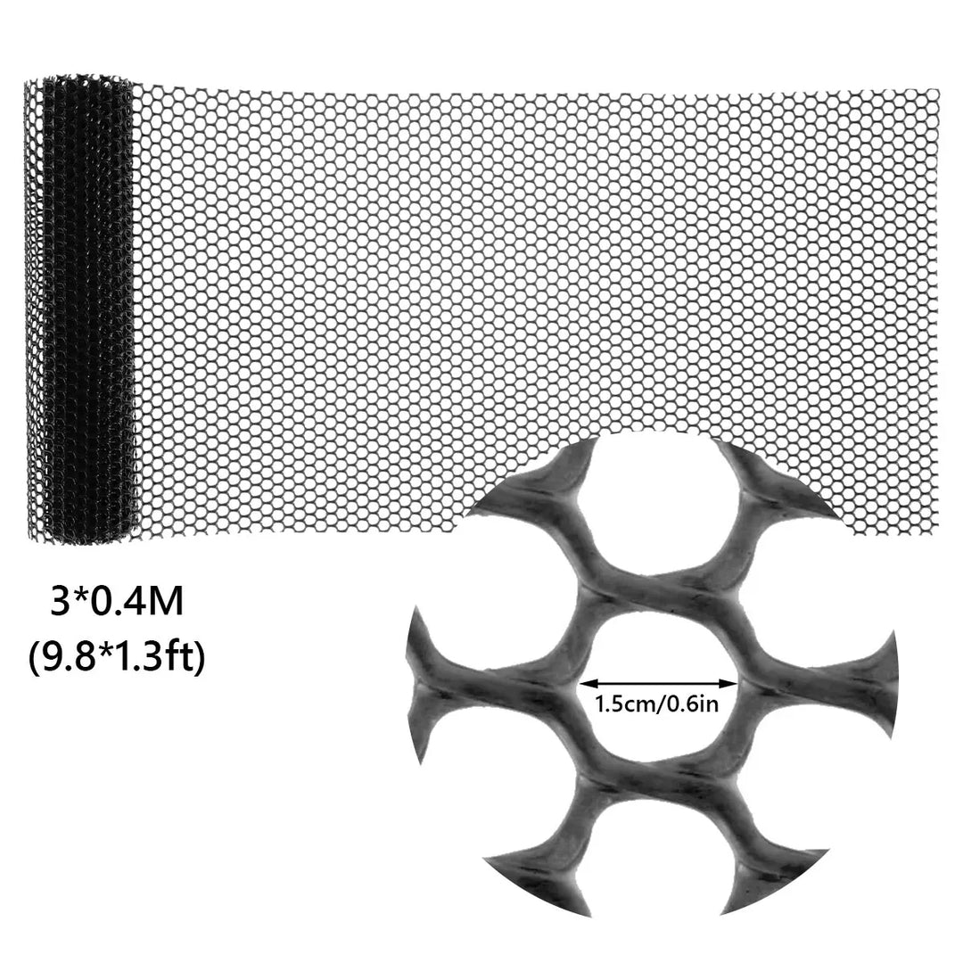 FlexGuard Mesh | Filet de protection en plastique pour jardin & protection des troncs d'arbres | 300 × 40 cm / 600 × 40 cm | Résistant aux intempéries & découpable