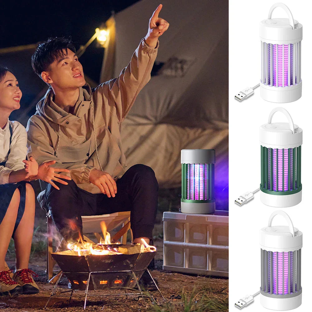 Mosqilo Protection Électrique Contre les Moustiques | Ondes Sonores Ultrasoniques | Fonctionnement USB | Compact & Silencieux | Protection à 360°