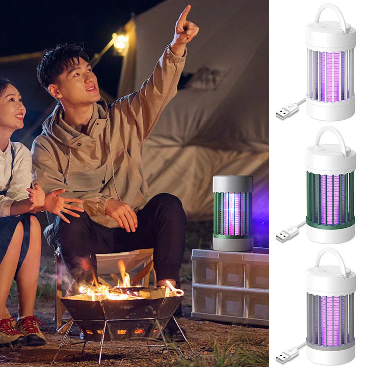 Mosqilo Protection Électrique Contre les Moustiques | Ondes Sonores Ultrasoniques | Fonctionnement USB | Compact & Silencieux | Protection à 360°