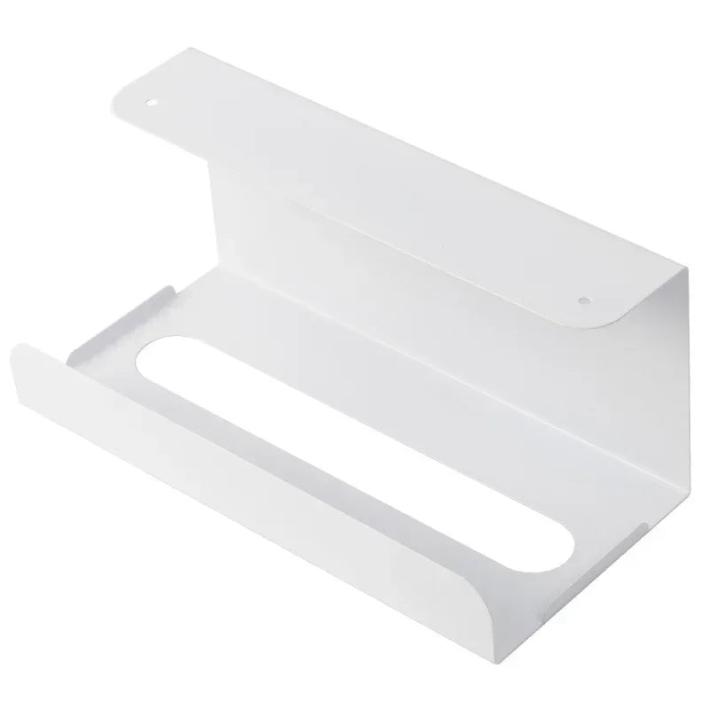 Support de rouleau de cuisine IronEase | Support de serviette en papier sous meuble en fer | Support multifonctionnel pour armoire, mur et table