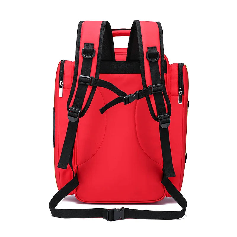 Sac à dos d'urgence SafePak Rescue+ | Étanche & Réfléchissant | Pour premiers secours & survie | 45×35×15 cm
