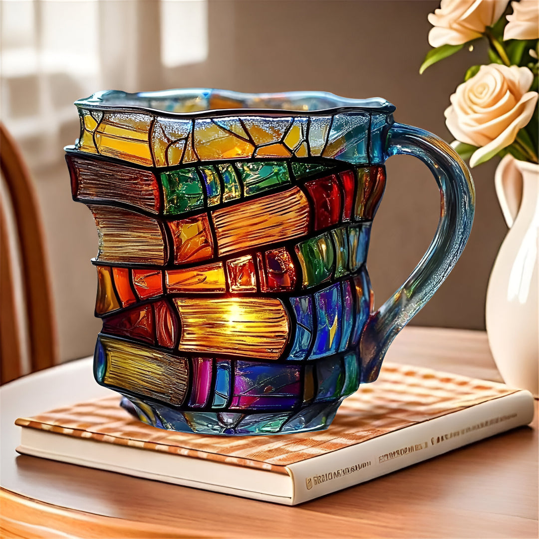 Book Mug | Tasse à café empilable