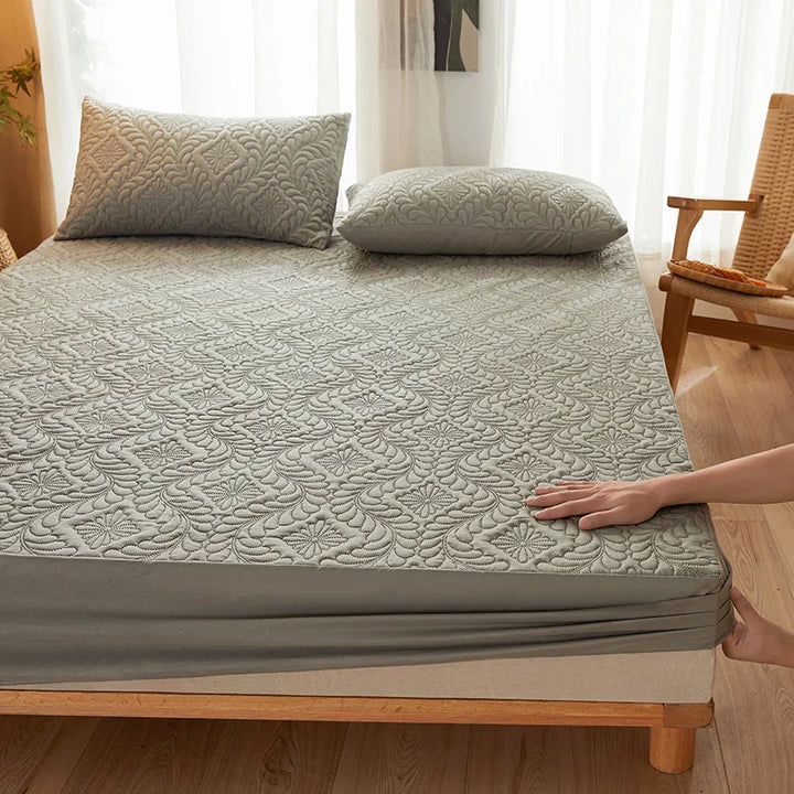 QuiltGuard - Protège-matelas imperméable matelassé