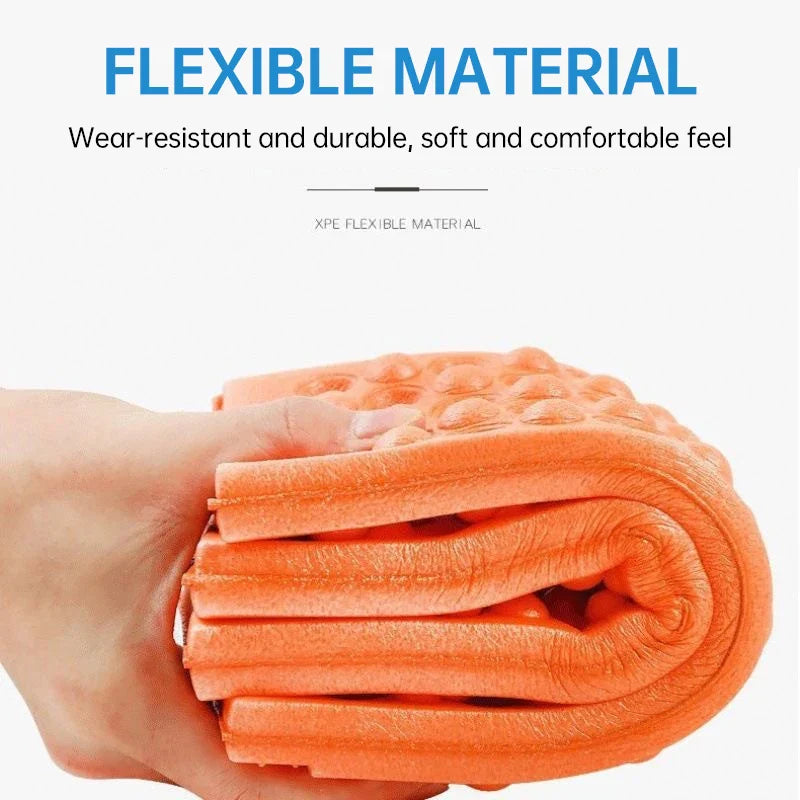 Coussin de siège extérieur pliable | Imperméable & ultraléger | Tapis de randonnée TrekFold XPE pour la randonnée & le camping