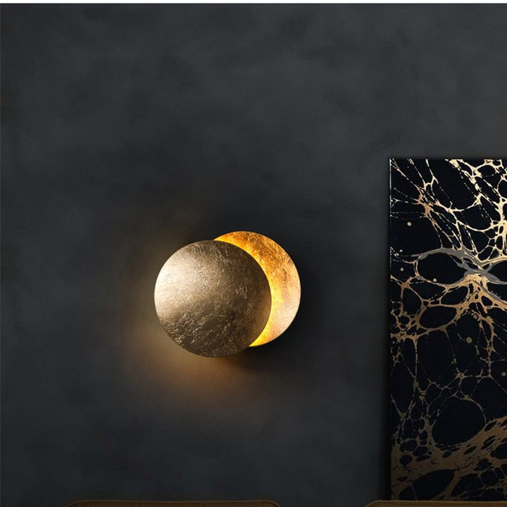 MidnightLuxe - Applique Solaire Éclipse
