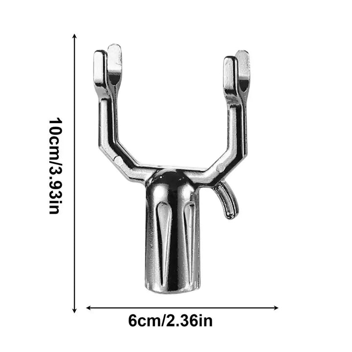 Planturax Ensemble de 5 Supports de Branche en Métal | Supports Réglables pour Arbres Fruitiers & Plantes Grimpantes | Résistant à la Rouille & Réutilisable | 10 × 6 cm