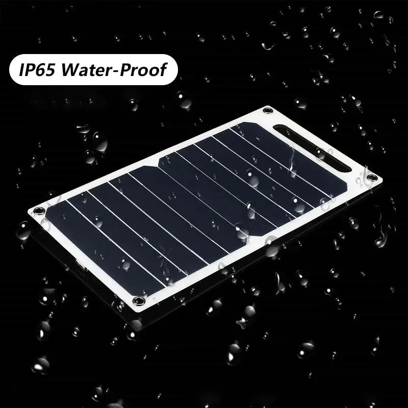 SolNova 30W Panneau Solaire | Ultra léger & Étanche | Port USB pour téléphone & Powerbank | Extérieur & Camping