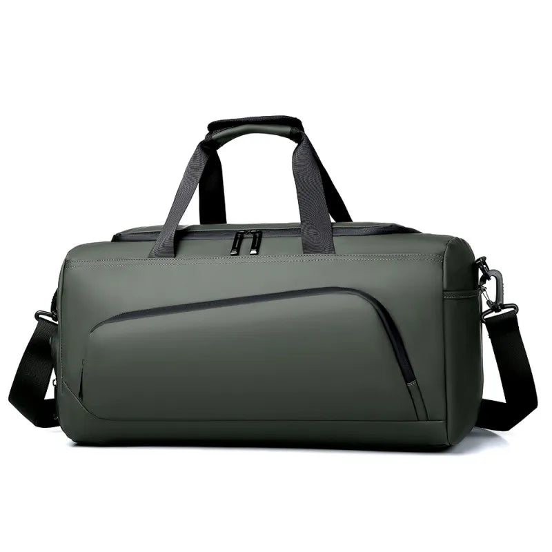 Sac de sport Veltrix ProCarry | Grand sac de voyage en PU avec compartiment à chaussures | Plusieurs poches | 50×25×22 cm | Pour le fitness, les vacances et le quotidien