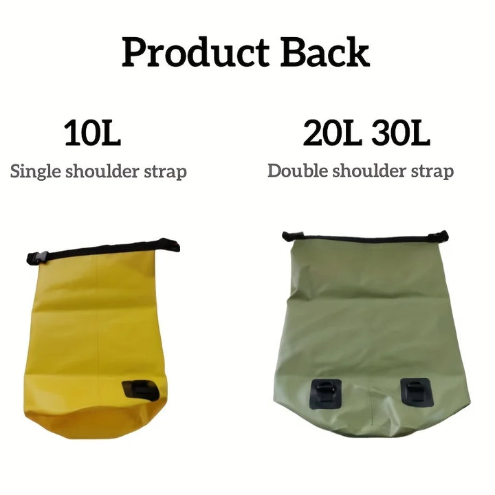 Sac étanche AQUARIX Motion | 10/20/30 L | Rolltop & bandoulière | Pour kayak, plage & trekking