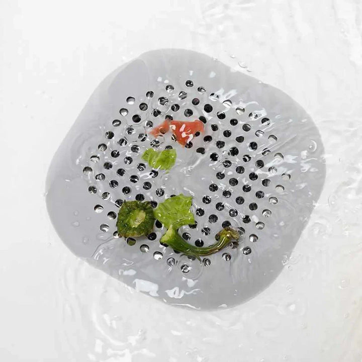 CleanDrainy Protection de drain avec ventouse | Filtre à cheveux & Anti-bouchage | Pour douche, cuisine & salle de bain