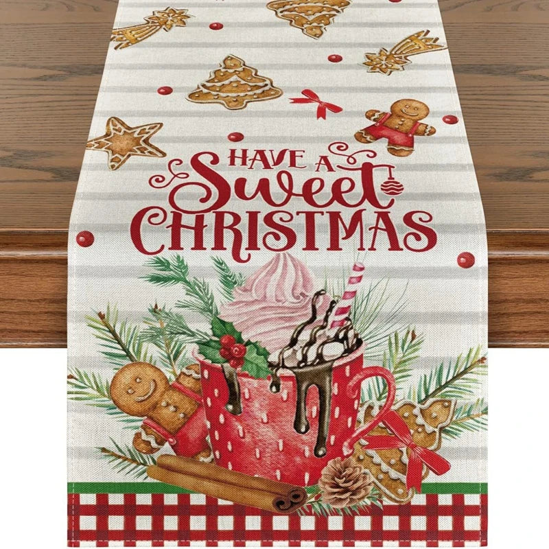 WinterTable - Nappe de Noël en lin