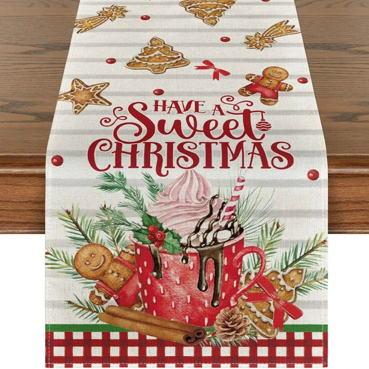 WinterTable - Nappe de Noël en lin
