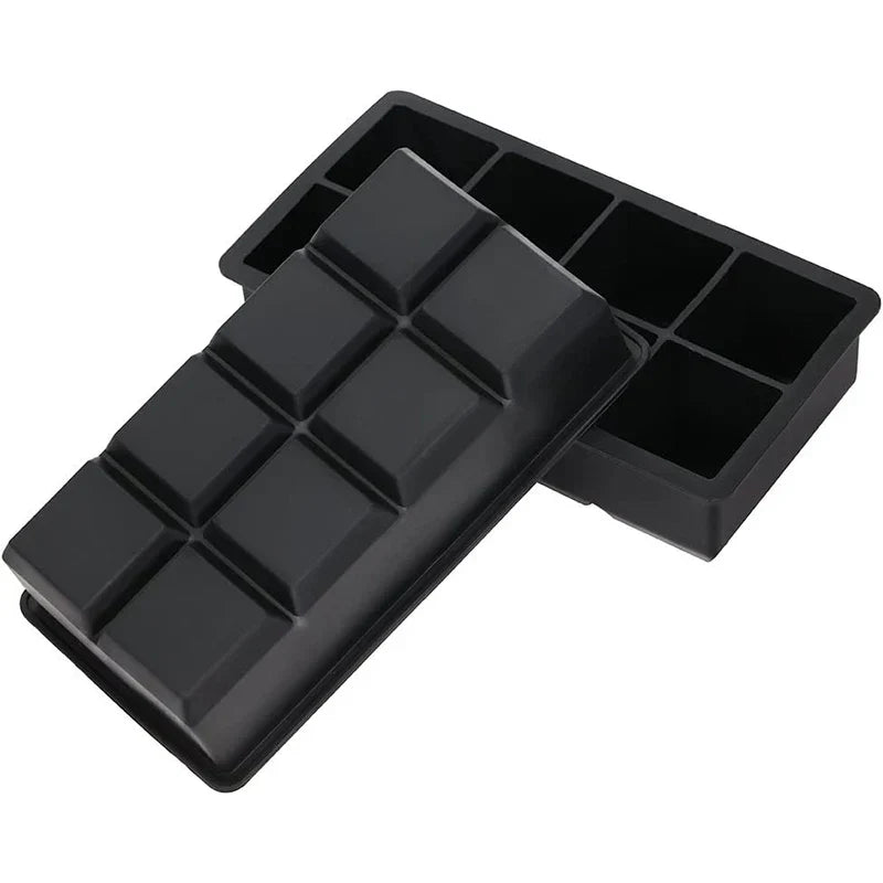 FrostForm Grand Moule à Glace en Silicone | Sans BPA & Flexible | Pour Glaces XXL, Cocktails & Cuisine | Facile à Nettoyer