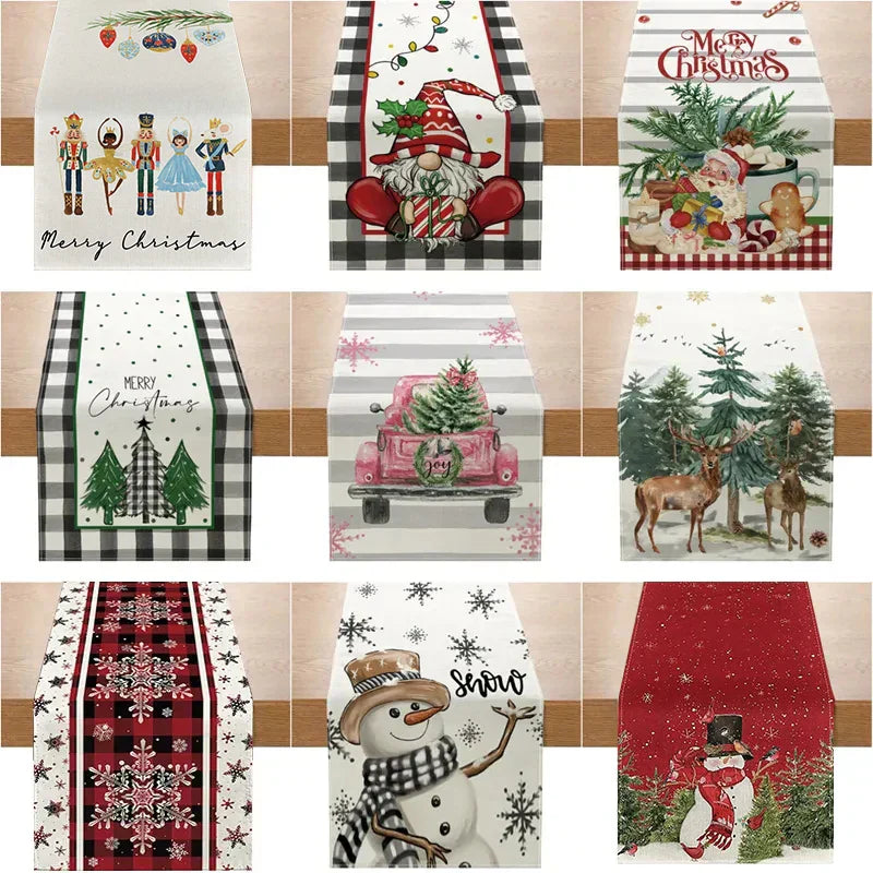 WinterTable - Nappe de Noël en lin