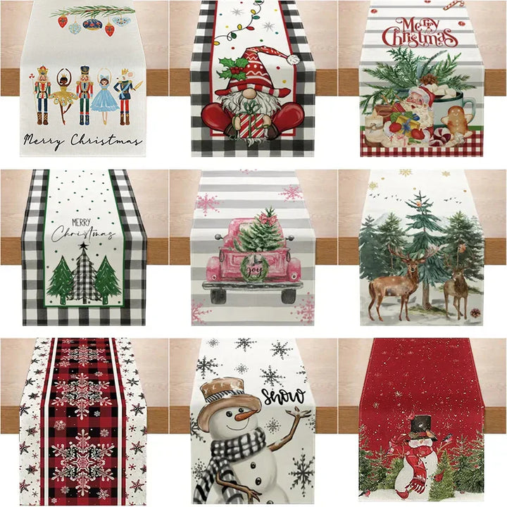 WinterTable - Nappe de Noël en lin