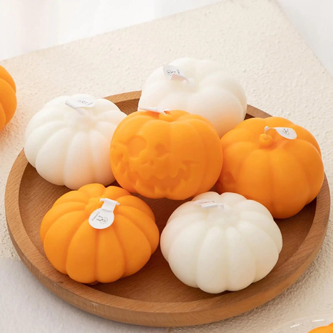 Bougie parfumée CeraPumpkin | Fait main | Design citrouille | Décoration automnale