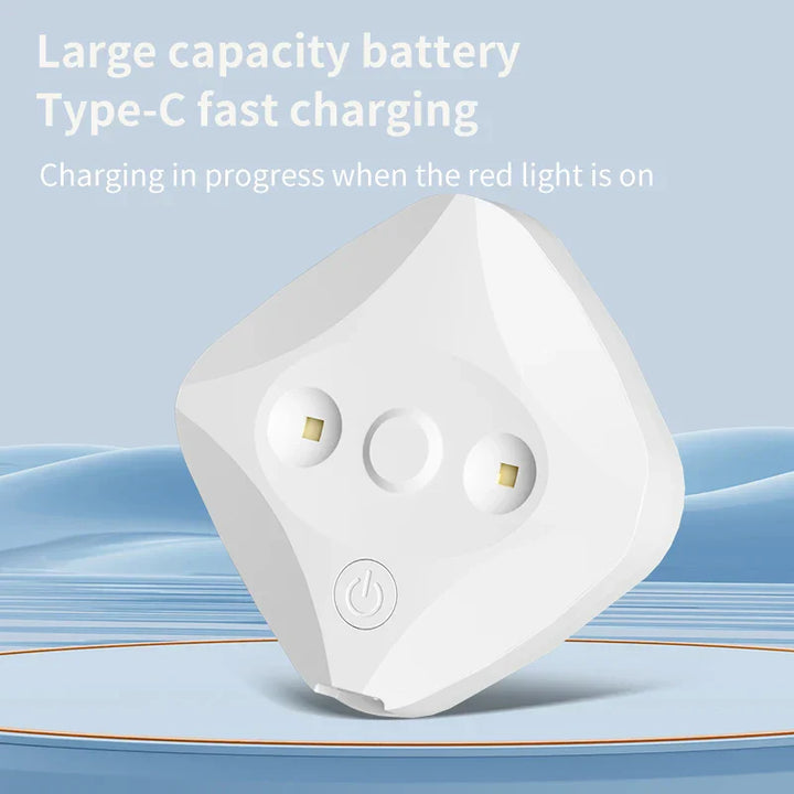 Lampe de désinfection UV pour toilettes PureLoo | 8 x 8 cm | Rechargeable & Automatique