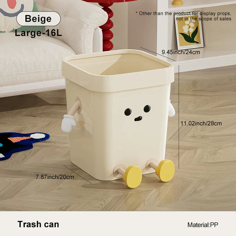 Formeco Design Poubelle sans couvercle | Moderne & Pratique | 7L / 12L / 16L