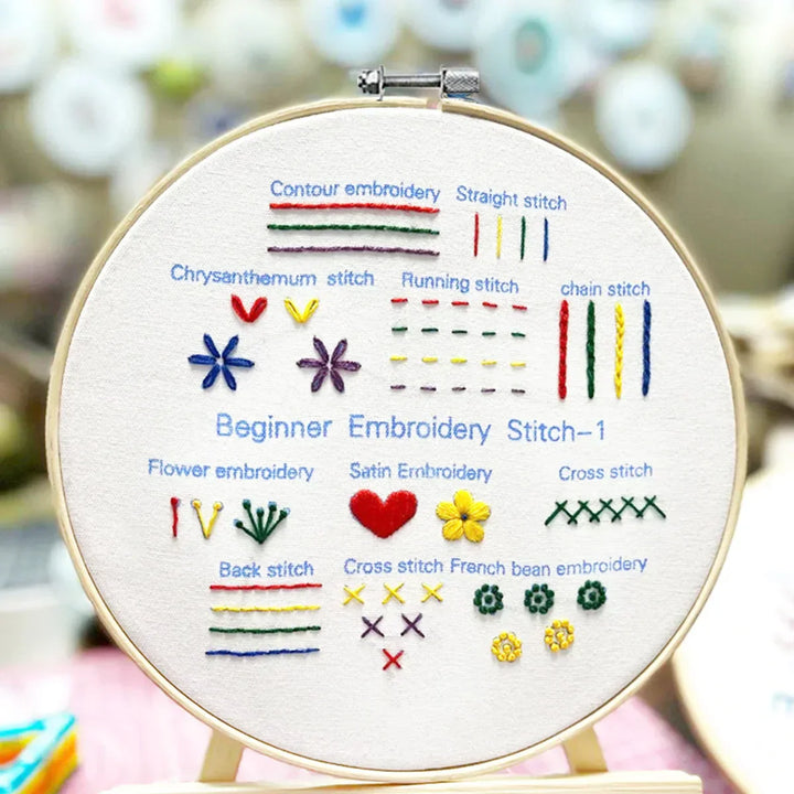 2+1 GRATUIT | CraftThreader - Ensemble d'exercices de point de broderie