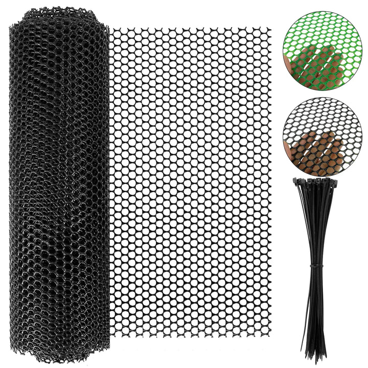 FlexGuard Mesh | Filet de protection en plastique pour jardin & protection des troncs d'arbres | 300 × 40 cm / 600 × 40 cm | Résistant aux intempéries & découpable