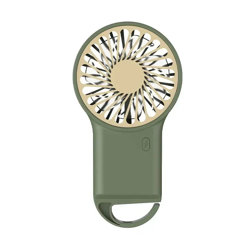 AeroMint Mini Ventilateur de Bureau USB | Portable & Silencieux | Vitesse du Vent à Plusieurs Niveaux | Boîtier Métallique avec Finition Peinte