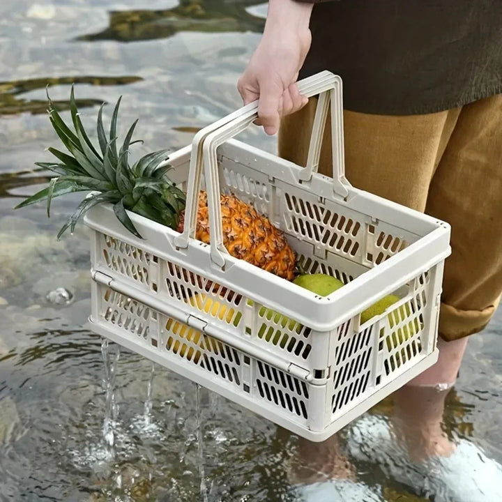Panier de rangement Foldex | Pliable & Résistant | Capacité de charge jusqu'à 7 kg | Design gain de place