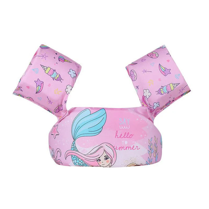 FLOTTY Kids Aide à la Natation | Gilet de Sauvetage avec Brassards | Boucle Double Réglable | Pour Enfants jusqu'à 25 kg