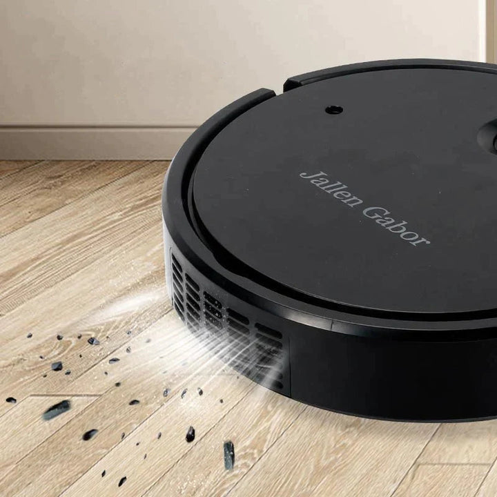 Aspirateur Robot Cleanoro S6 | Compact & Intelligent | Pour poils d'animaux, sols durs & tapis | Autonomie de 2h