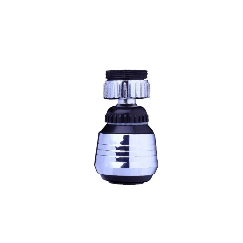 Extension de robinet Aquavero FlexFlow | Embout pivotant à 360° avec 2 types de jet | Aérateur économiseur d'eau pour la cuisine et la salle de bain | En plastique ABS