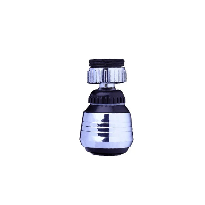 Extension de robinet Aquavero FlexFlow | Embout pivotant à 360° avec 2 types de jet | Aérateur économiseur d'eau pour la cuisine et la salle de bain | En plastique ABS
