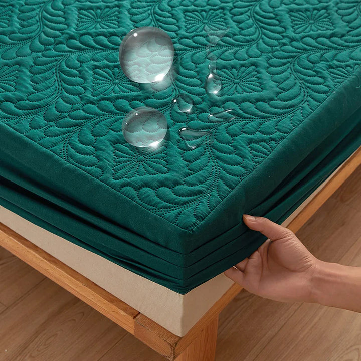 QuiltGuard - Protège-matelas imperméable matelassé