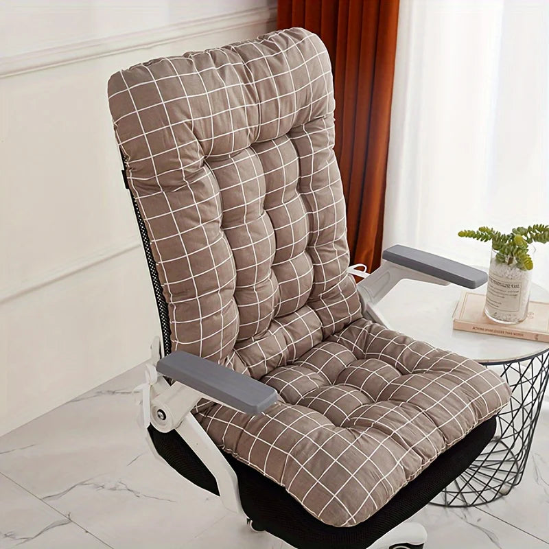 ErgoLivia | Coussin de siège ergonomique avec support lombaire | Confort & correction de posture | Pour bureau, maison & voiture