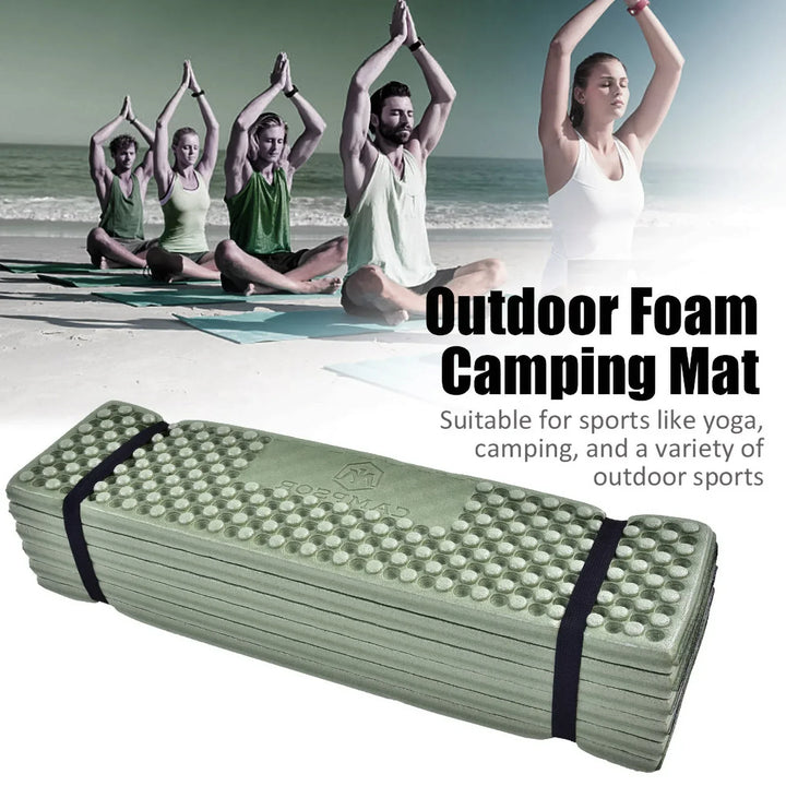 TrekLuma Matelas de Camping Pliable | Ultra Léger & Imperméable | Confort Egg-Groove | Pour Outdoor & Camping