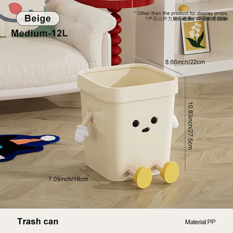 Formeco Design Poubelle sans couvercle | Moderne & Pratique | 7L / 12L / 16L