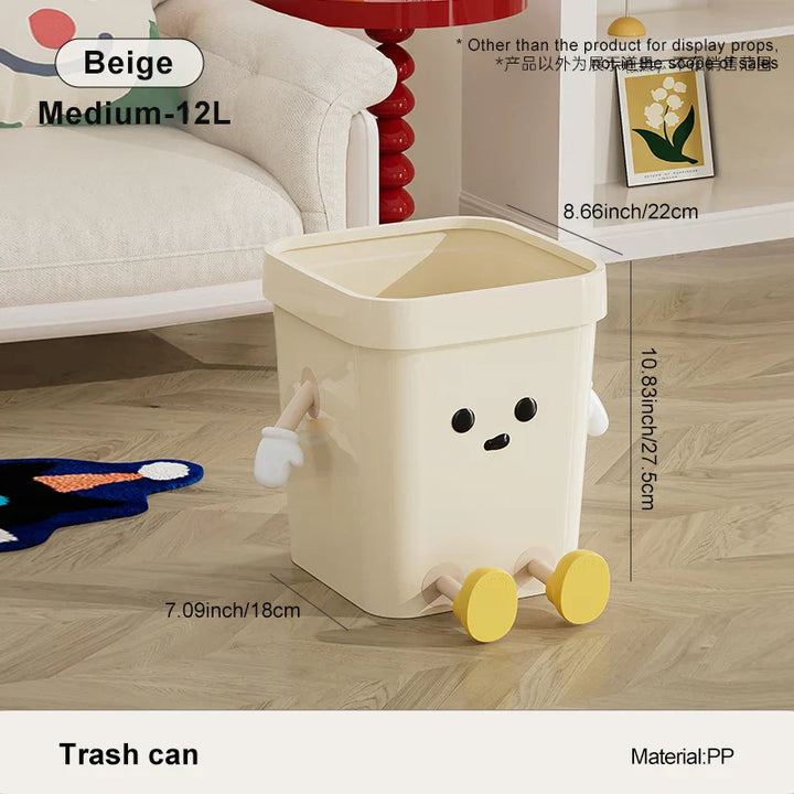 Formeco Design Poubelle sans couvercle | Moderne & Pratique | 7L / 12L / 16L