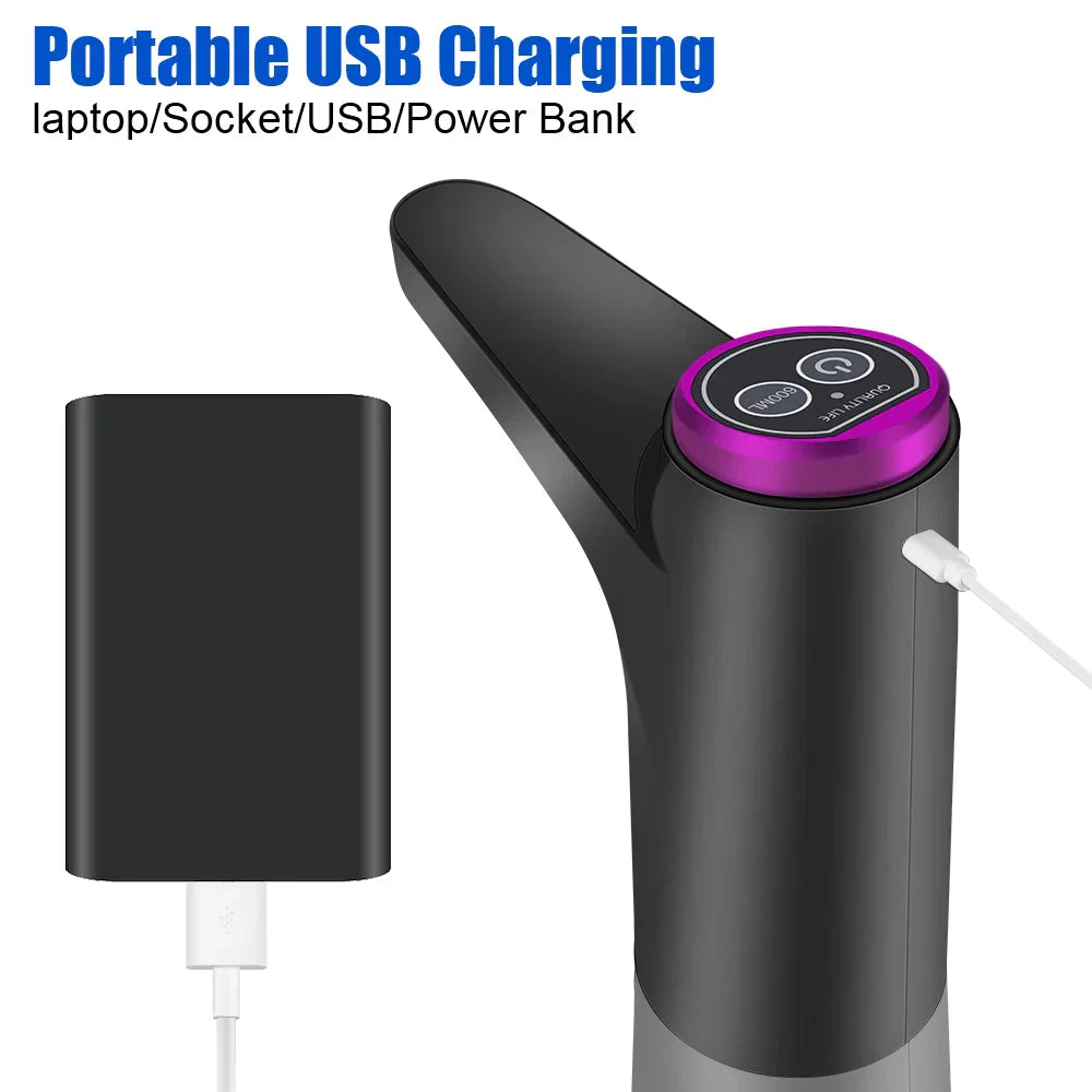Distributeur d'eau électrique AquaOne Touch | Commande tactile | Chargement USB | Pour bouteilles de gallons