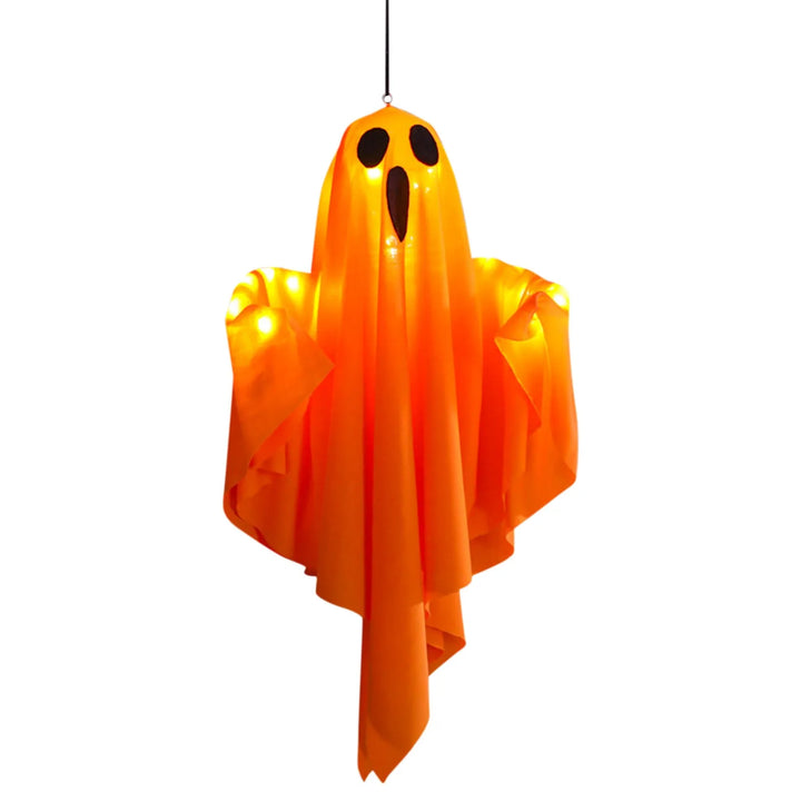 Décoration suspendue Halloween FantômeHorreur | 50×40 cm Fantôme effrayant | Décoration suspendue effrayante pour jardin, maison et fête