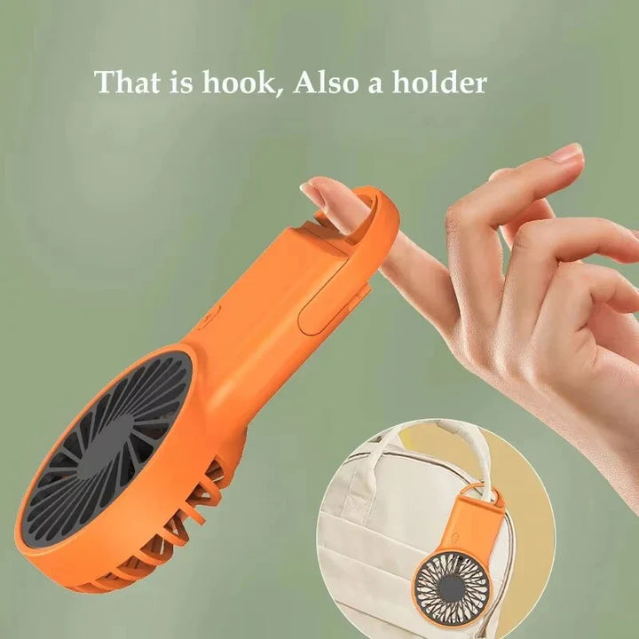 AeroMint Mini Ventilateur de Bureau USB | Portable & Silencieux | Vitesse du Vent à Plusieurs Niveaux | Boîtier Métallique avec Finition Peinte