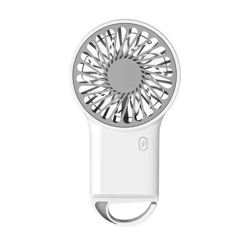 AeroMint Mini Ventilateur de Bureau USB | Portable & Silencieux | Vitesse du Vent à Plusieurs Niveaux | Boîtier Métallique avec Finition Peinte