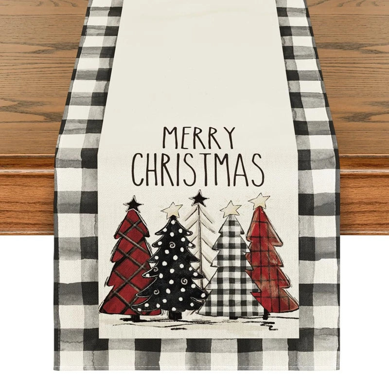 WinterTable - Nappe de Noël en lin